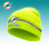 Miami Dolphins | Premium NFL Hi-Vis Safety Beanie Hat TD