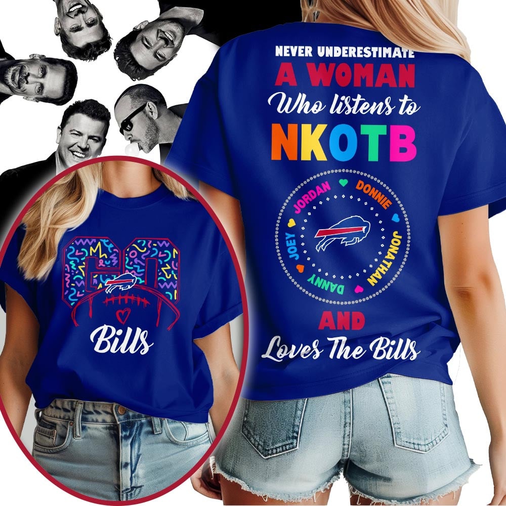 Buffalo Bills | Premium NFL x NKOTB Fan 3D Shirt MM