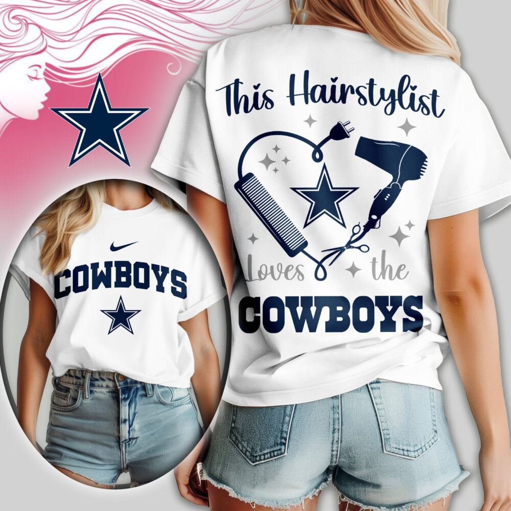 Dallas Cowboys | Premium NFL Hairstylist Fan Women Shirt TD