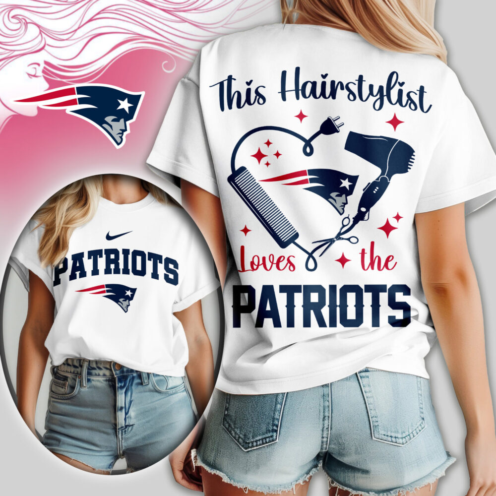 New England Patriots | Premium NFL Hairstylist Fan Women Shirt TD