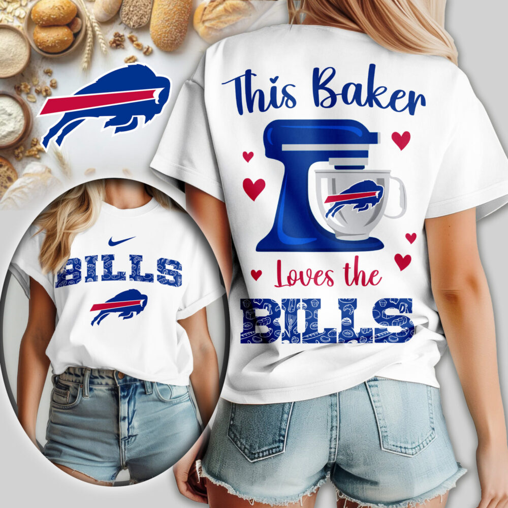 Buffalo Bills | Premium NFL Baker Fan Women Shirt TD