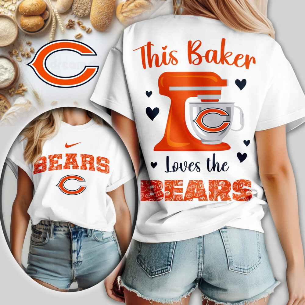 Chicago Bears | Premium NFL Baker Fan Women Shirt TD