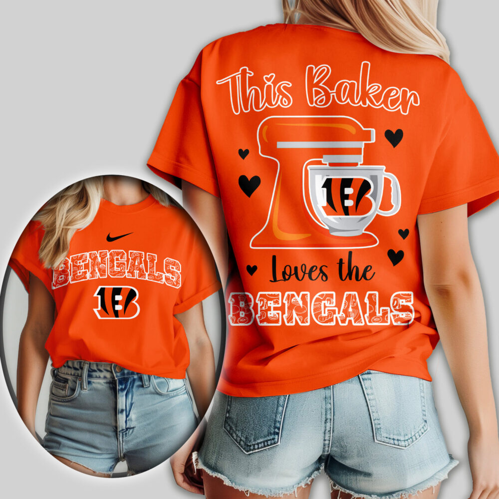 Cincinnati Bengals | Premium NFL Baker Fan Women Shirt TD