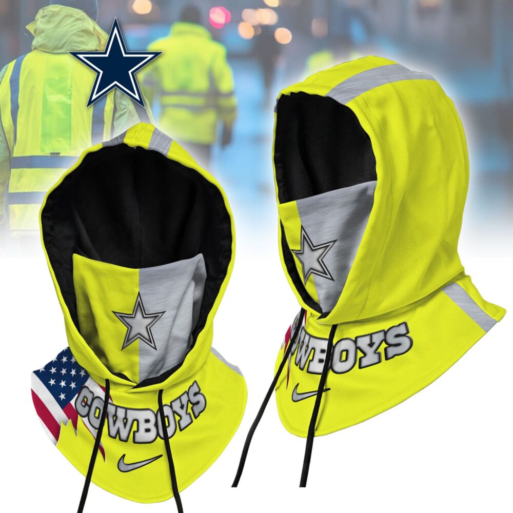 Dallas Cowboys | Premium NFL Safety Hi-Vis Hooded Gaiter NY