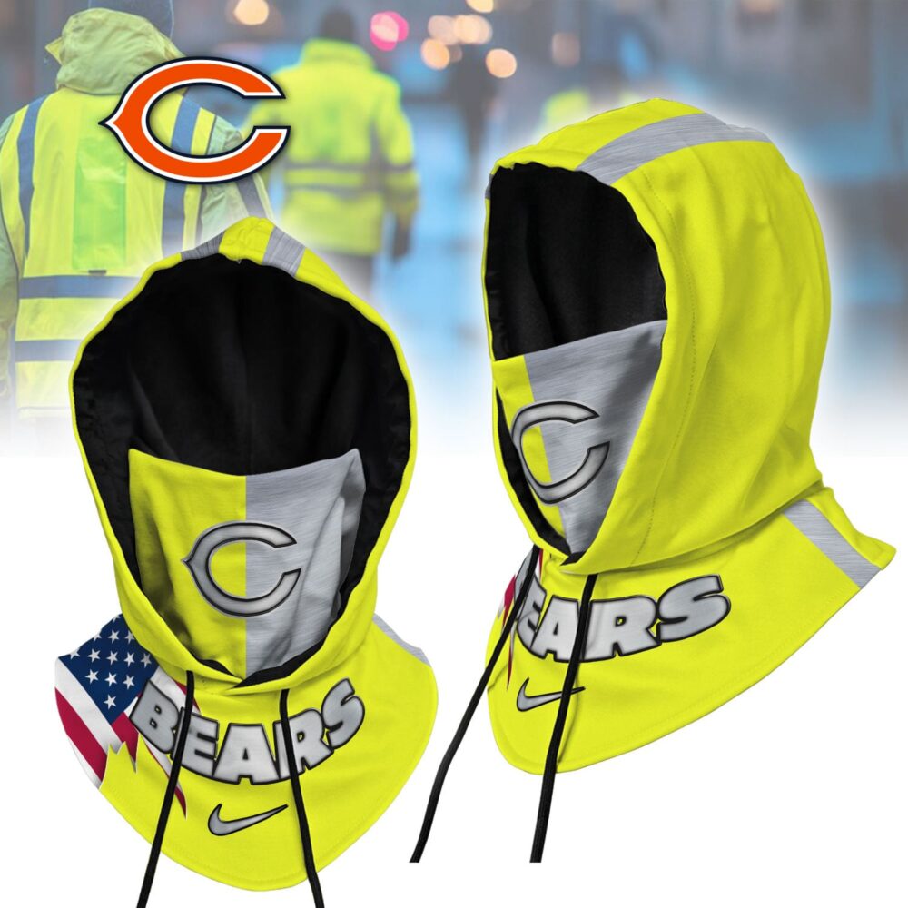 Chicago Bears | Premium NFL Safety Hi-Vis Hooded Gaiter NY