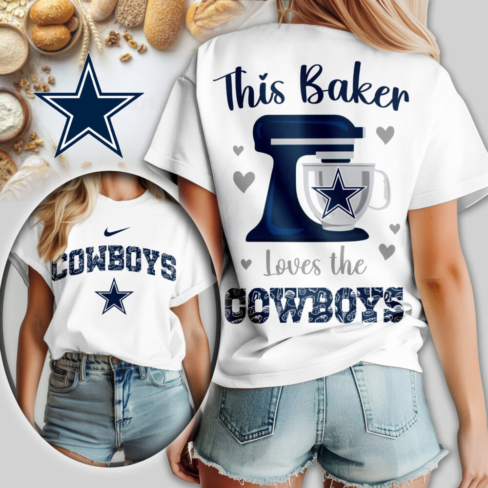 Dallas Cowboys | Premium NFL Baker Fan Women Shirt TD