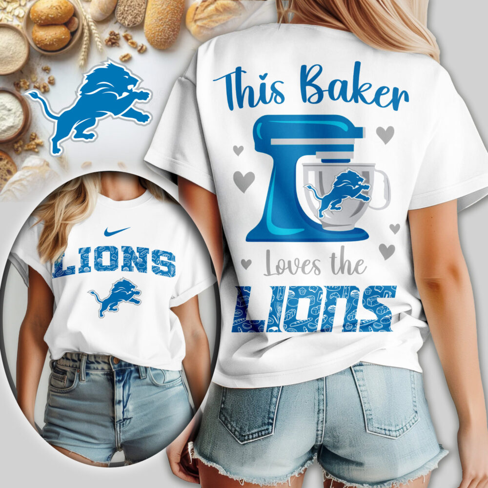 Detroit Lions | Premium NFL Baker Fan Women Shirt TD