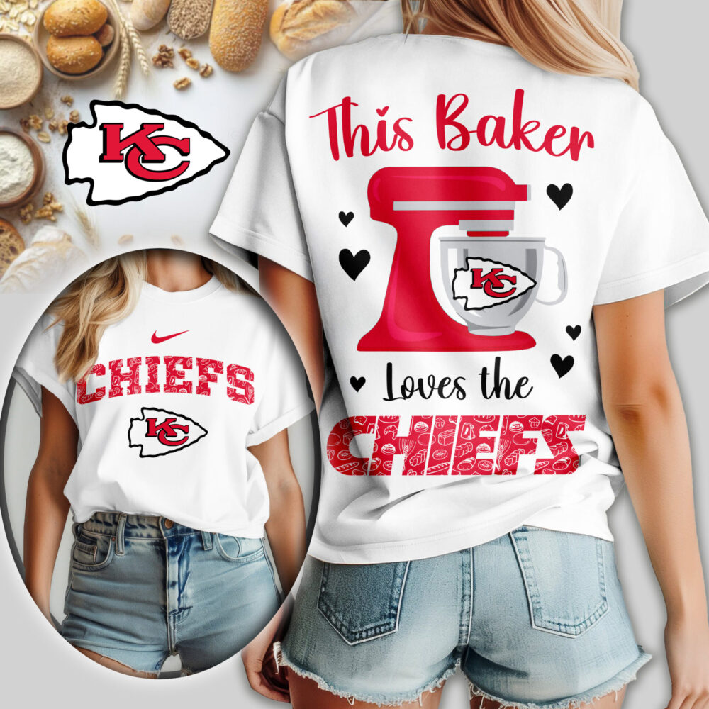 Kansas City Chiefs | Premium NFL Baker Fan Women Shirt TD