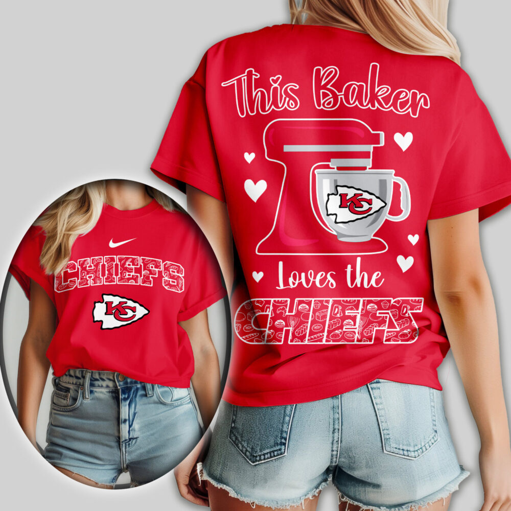 Kansas City Chiefs | Premium NFL Baker Fan Women Shirt TD