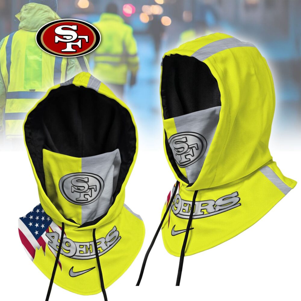 San Francisco 49ers | Premium NFL Safety Hi-Vis Hooded Gaiter NY