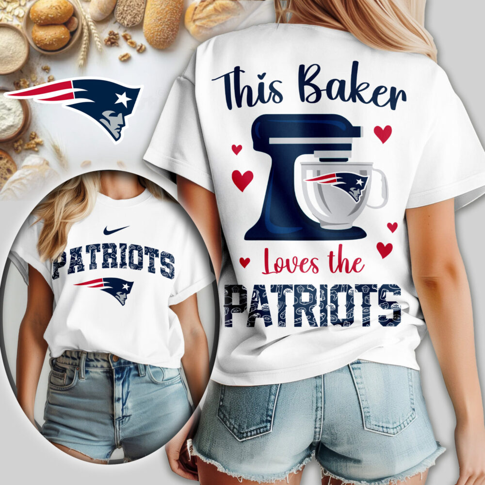 New England Patriots | Premium NFL Baker Fan Women Shirt TD