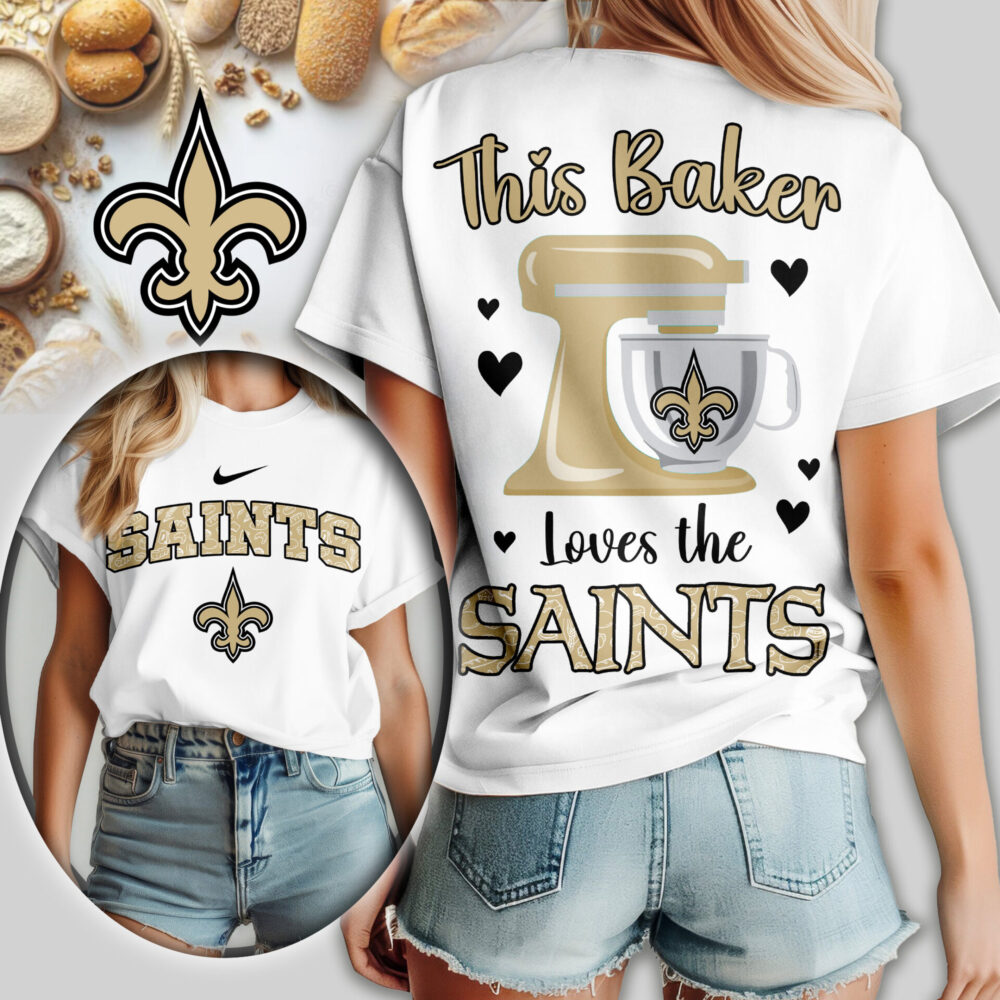 New Orleans Saints | Premium NFL Baker Fan Women Shirt TD