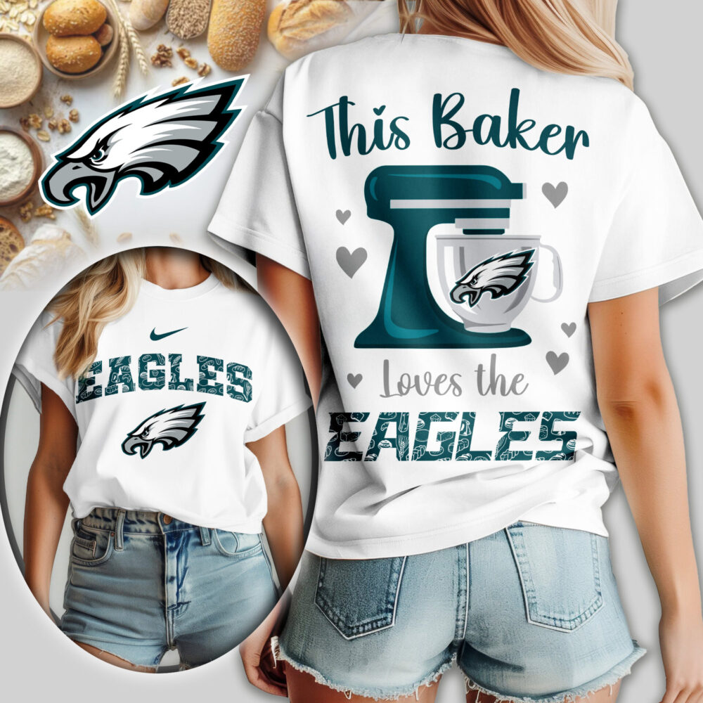 Philadelphia Eagles | Premium NFL Baker Fan Women Shirt TD