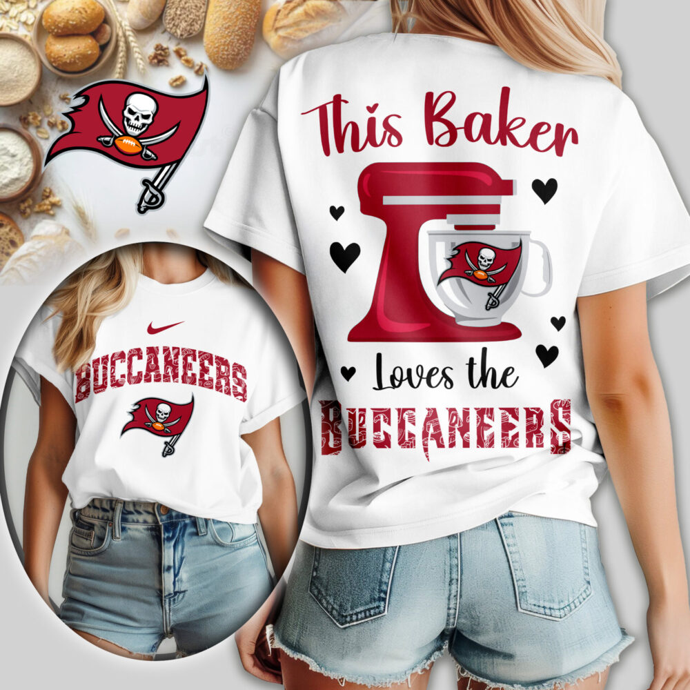Tampa Bay Buccaneers | Premium NFL Baker Fan Women Shirt TD