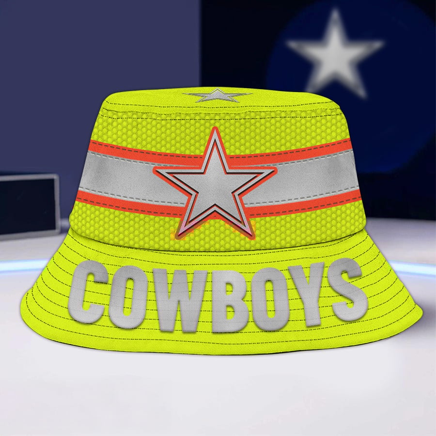 Dallas Cowboys | Premium NFL Hi-Vis Reflective Bucket Hat NY