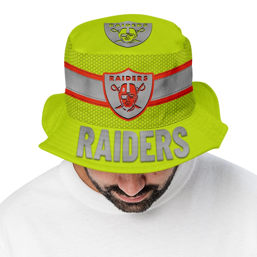 Las Vegas Raiders | Premium NFL Hi-Vis Reflective Bucket Hat NY