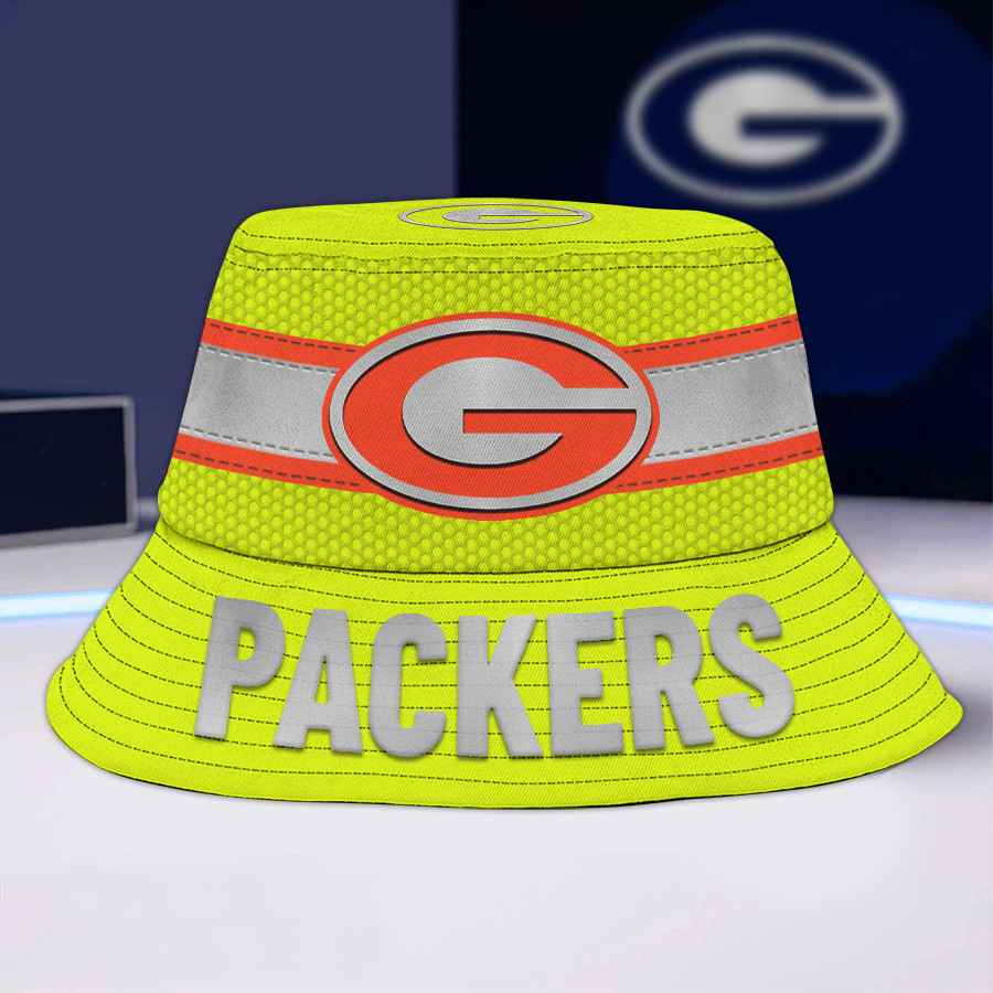 Green Bay Packers | Premium NFL Hi-Vis Reflective Bucket Hat NY