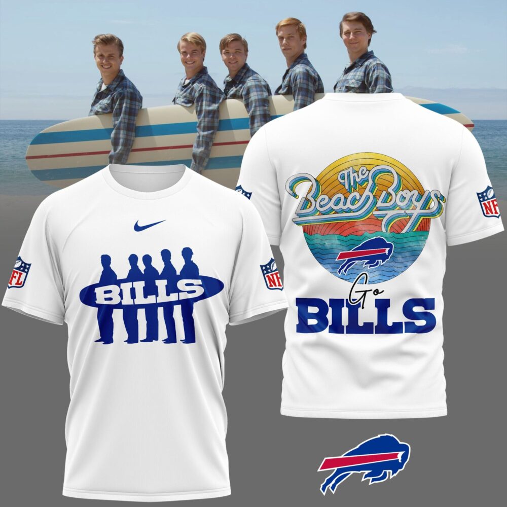Buffalo Bills | Premium NFL The Beach Boys 3D Shirt NP