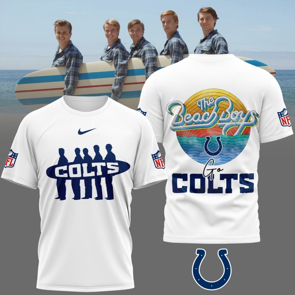 Indianapolis Colts | Premium NFL The Beach Boys 3D Shirt NP