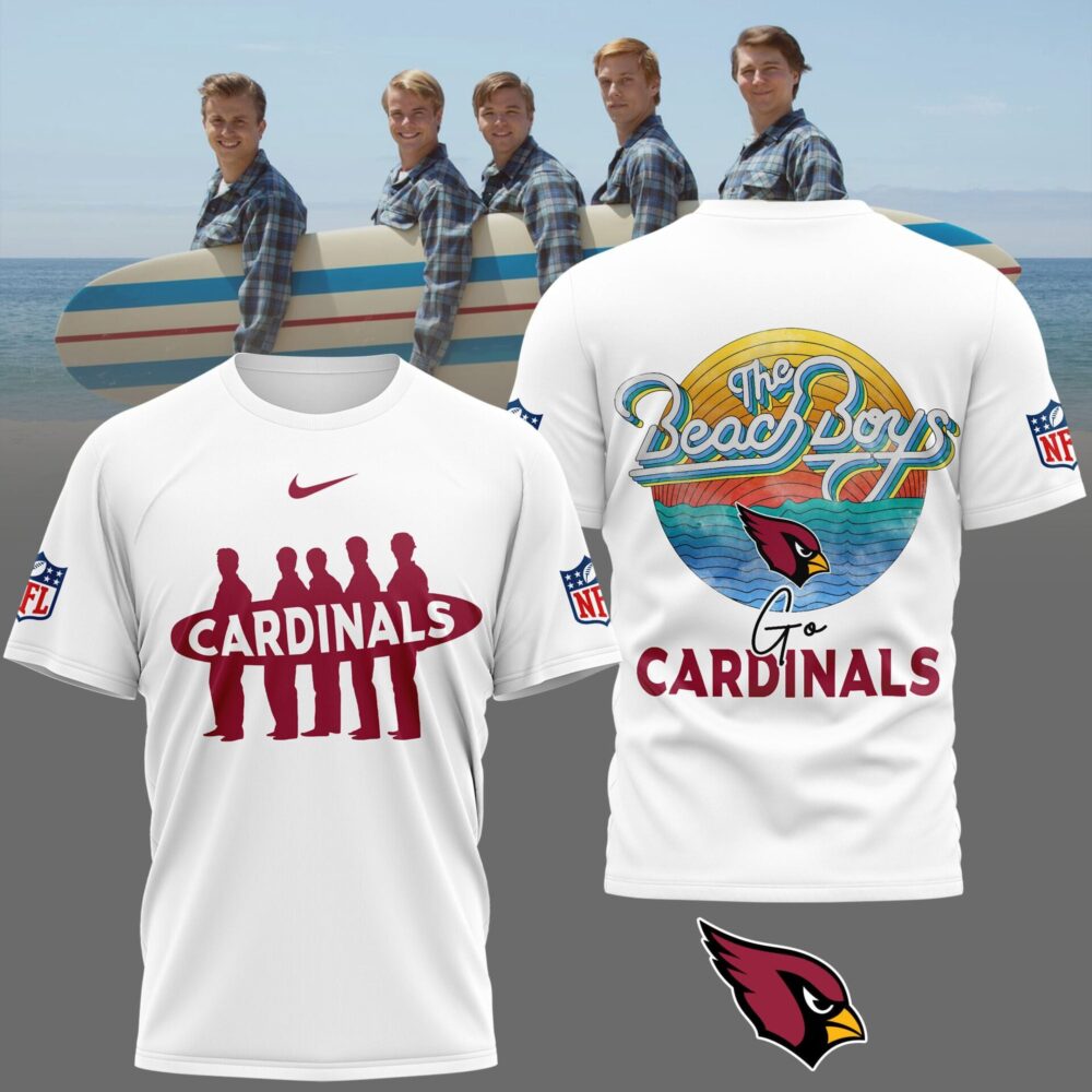 Arizona Cardinals | Premium NFL The Beach Boys 3D Shirt NP